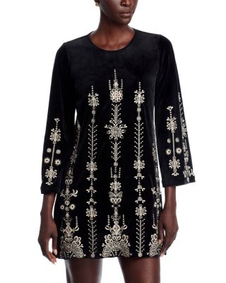 Bounce Velour Kimono Sleeve Dress