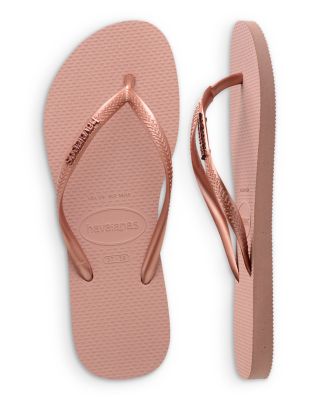 Women's Slim Logo Flip Flop Sandals