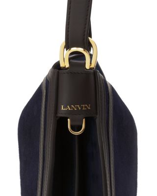 Compagnon Asymmetrical Bag In Suede