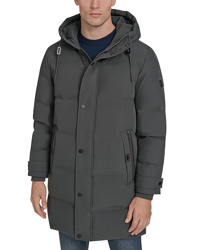 Andrew Marc Rummel Hooded Stadium Coat
