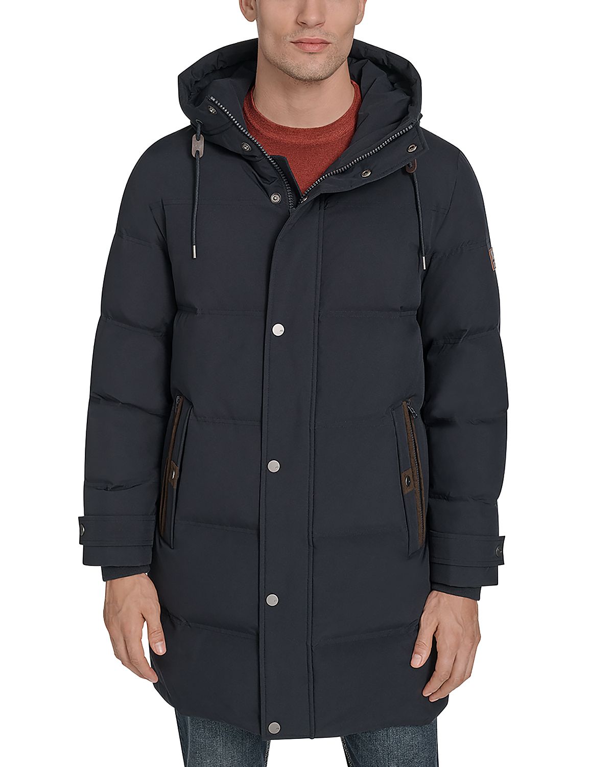 Andrew Marc Rummel Hooded Stadium Coat