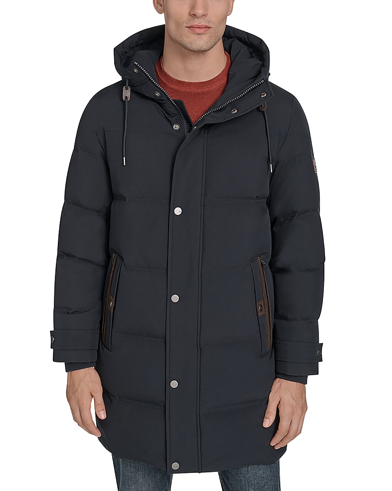 Andrew Marc Rummel Hooded Stadium Coat
