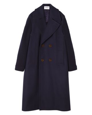  Long Wool Peacoat