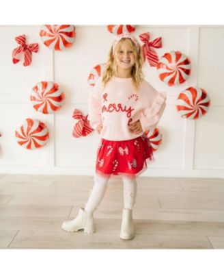 Girls' Bedazzled Coquette Tights - Little Kid, Big Kid