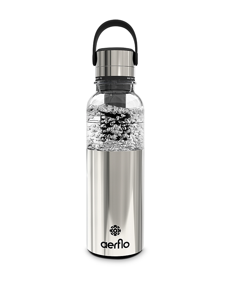Aerflo Portable Soda Maker Carbonation System In Silver