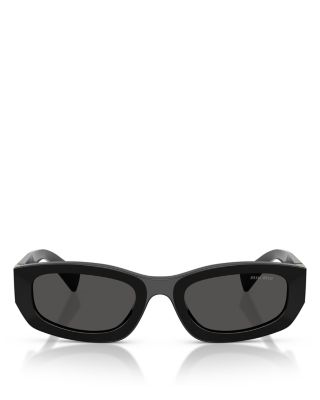 Rectangular Sunglasses, 53mm