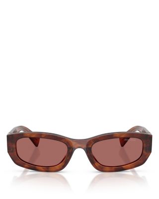 Rectangular Sunglasses, 53mm