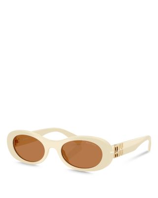 Oval Sunglasses, 50mm