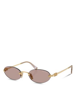 Oval Sunglasses, 51mm