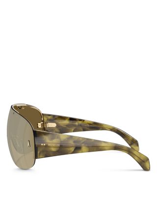 Rizon Aviator Shield Sunglasses, 143mm