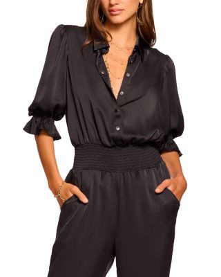 Dina Smocked Jumpsuit