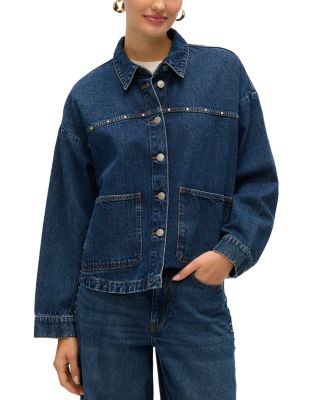 Jamie Studded Denim Shirt