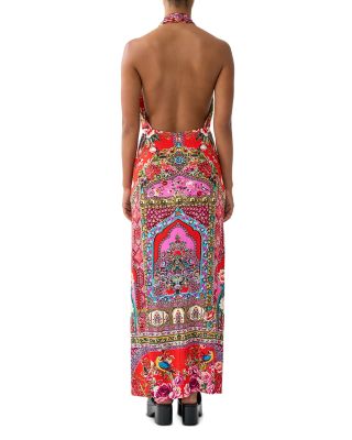 Deep Cowl Plunge Dress