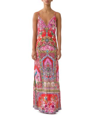 Silk Maxi Slip Dress