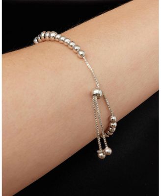 Sterling Silver Belle of the Ball Adjustable Bracelet