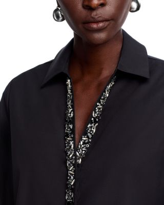 Merit Embellished Long Sleeve Shirt