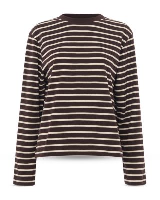 Striped Round Neck Sweater