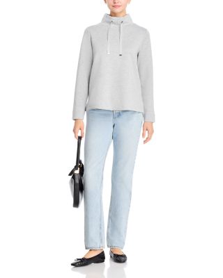 Palm Voyage Funnel Neck Sweater