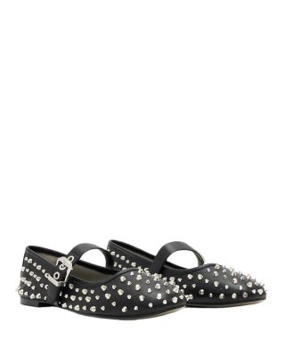 Women's Holly Studded Mary Jane Flats