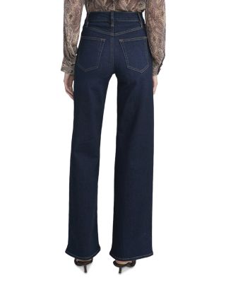 Le Slim Palazzo High Rise Jeans in Fairway