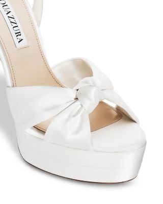 Women's Cupid Bridal Plateau High Heel Sandals