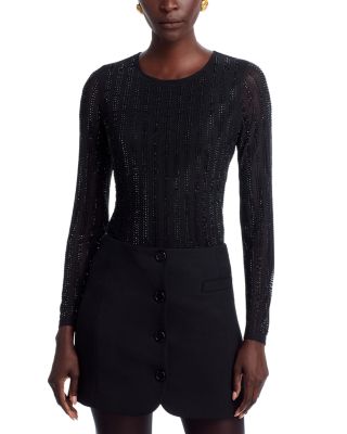 The Adeline Rhinestone Top