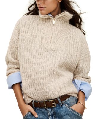 Beltane Zip Collar Sweater