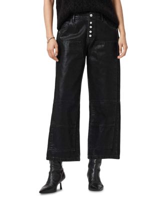 Tay Carpenter Jeans in Coated Black