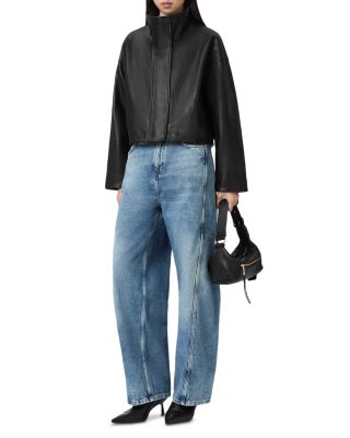 Carter Mid Rise Barrel Jeans in Indigo