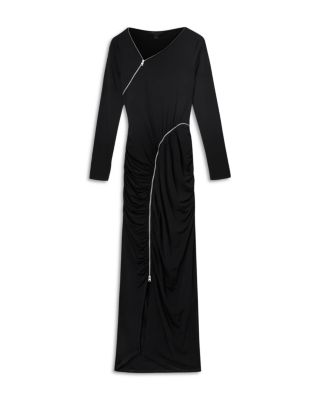 Elsie Zipper Maxi Dress