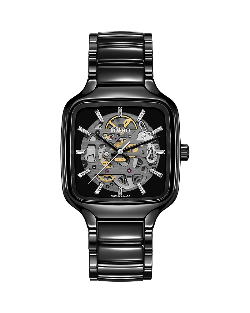Rado True Square Skeleton Watch, 38mm x 38mm · OS