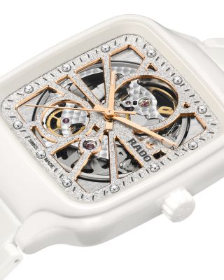 True Square Open Heart Sparkling Watch, 38mm x 38mm