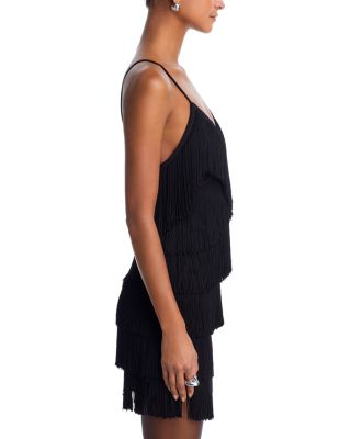 Fringe Slip Mini Dress