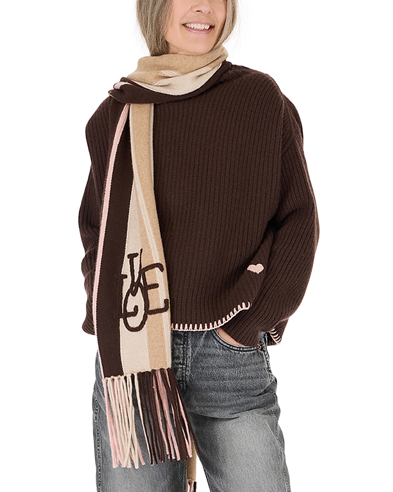 Kerri Rosenthal Lovego Striped Cashmere Scarf