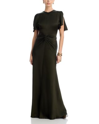 Draped Waist Gown