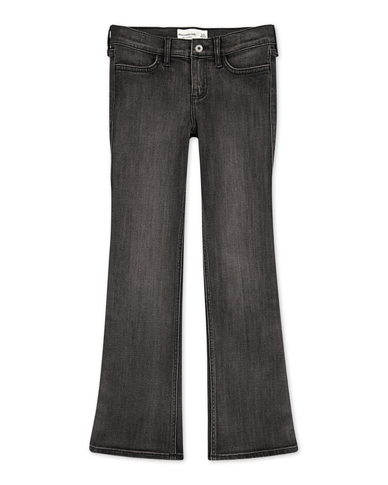 Abercrombie Big Girls 5-18 Low Rise Bootcut Jeans In Gray