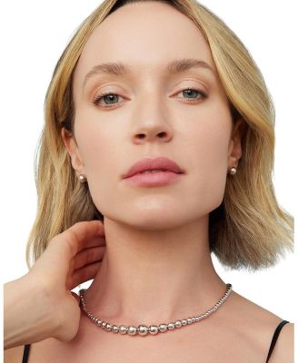  Sterling Silver Belle of the Ball Necklace, 18"
