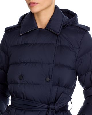 Kent Mid Length Hooded Puffer Coat