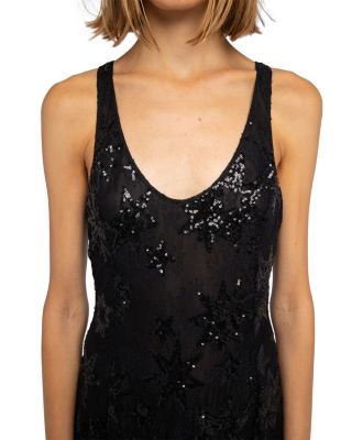 Rarysa Sequined Lace Dress