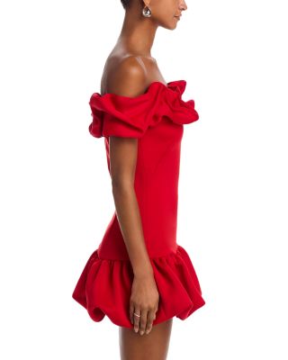Azari Off-the-Shoulder Mini Dress
