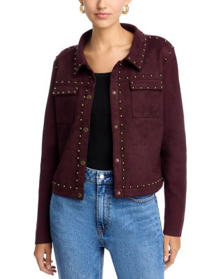 Faux Suede Jacket