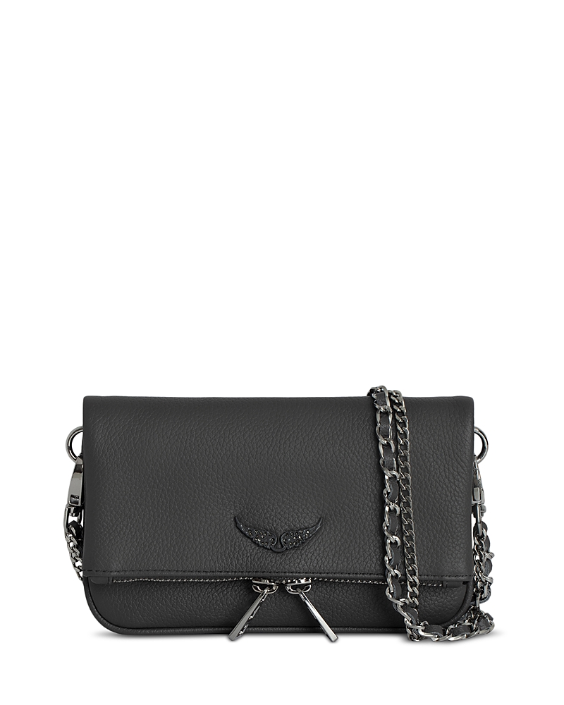 Zadig & Voltaire Rock Nano Grained Leather Crossbody · OS