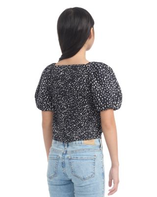 Girls' Emerson Puff Sleeved Top - Little Kid, Big Kid