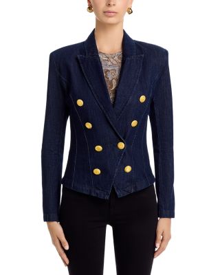 Emerson Denim Structured Blazer