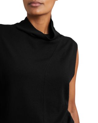 Harper Slouch Neck Sleeveless Wool Top