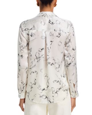 Tyler Silk Printed Blouse