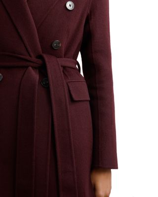 Brogan Wool-Blend Double Breasted Blindseam Coat