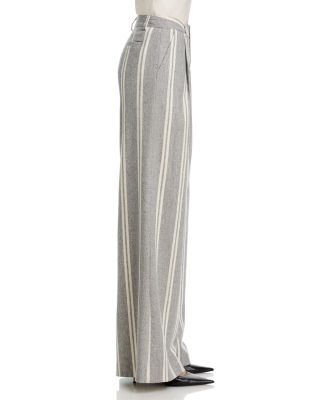 Allanah Stripe Mid Rise Pants