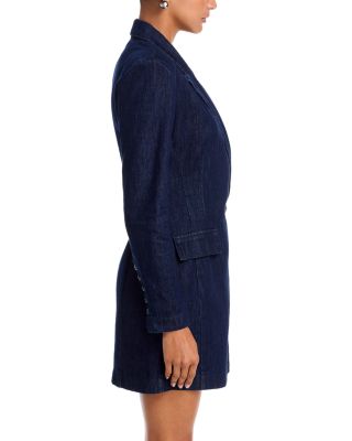 Kylan Double Breasted Denim Blazer Dress