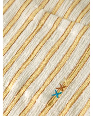 Crinkled Button Down Shirt